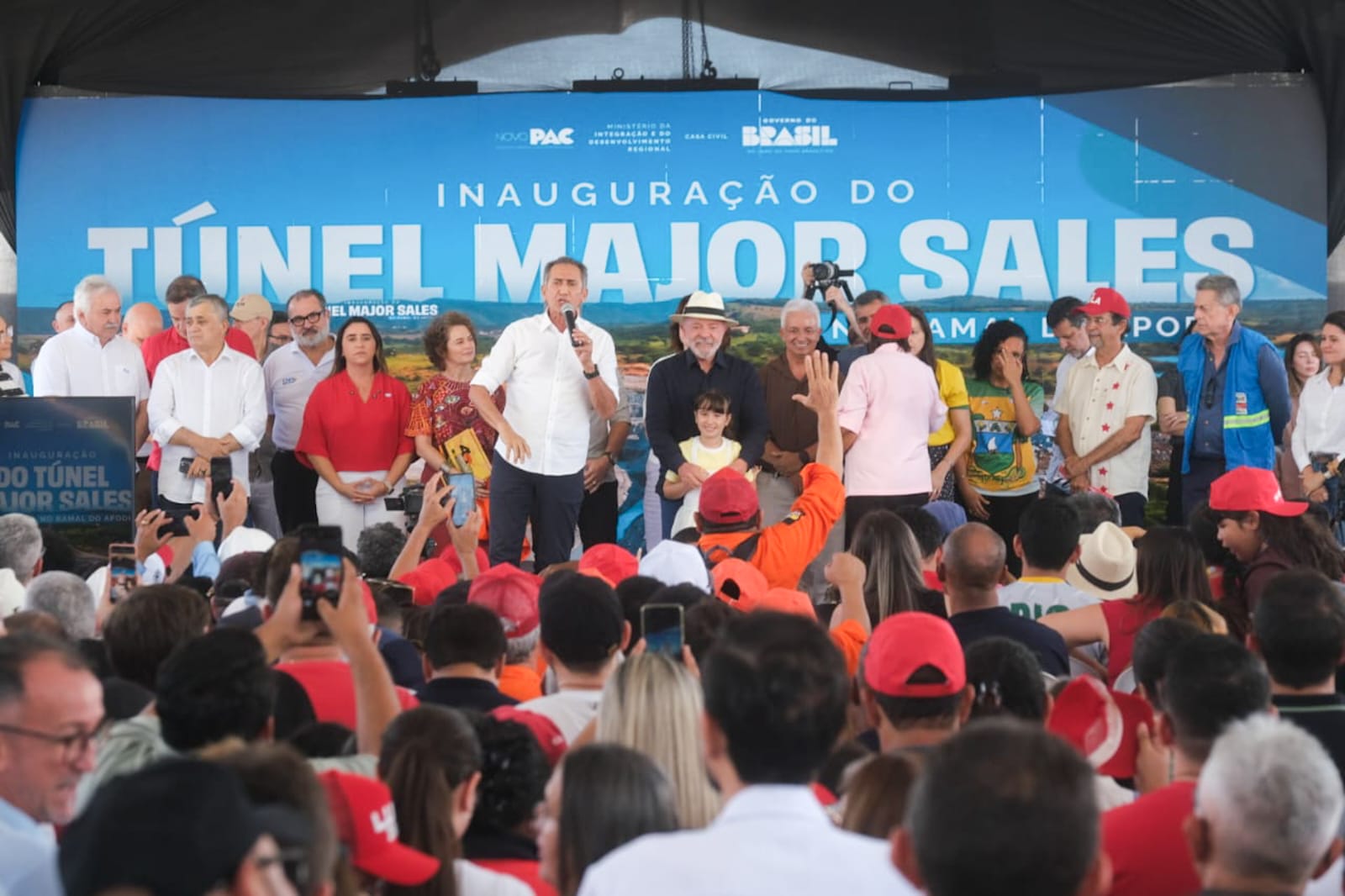 Inauguração do Túnel Major Sales marca avanço na gestão dos recursos hídricos e na segurança hídrica do Nordeste