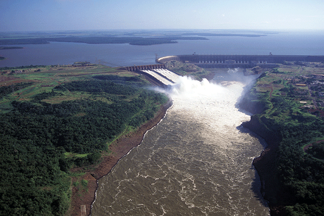 Usina Hidrelétrica Binacional de Itaipu  (PR) - Zig Koch / Banco de Imagens ANA