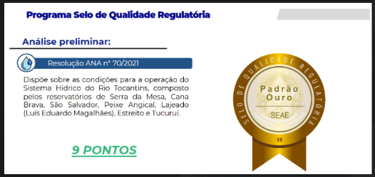 SELO RESOLUÇAO 70/2021