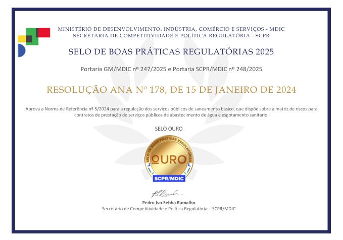 SELO RESOLUÇÃO 178