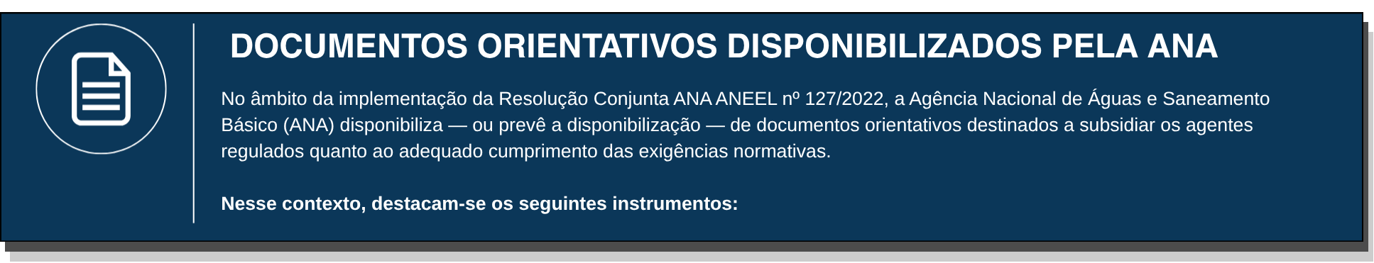 Documentos disponibilizados