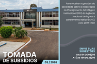 ANA abre tomada de subsídios para elaboração do Planejamento Estratégico Institucional 2027-2031