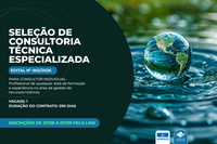 Edital da UNESCO seleciona consultor para atuação em gestão de recursos hídricos