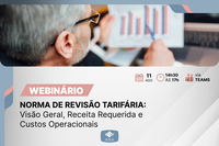 Primeiro webinário sobre a norma de referência da ANA sobre revisão tarifária acontece na próxima terça-feira (11)