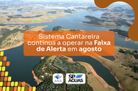 Sistema Cantareira continuará a operar na Faixa de Alerta em agosto