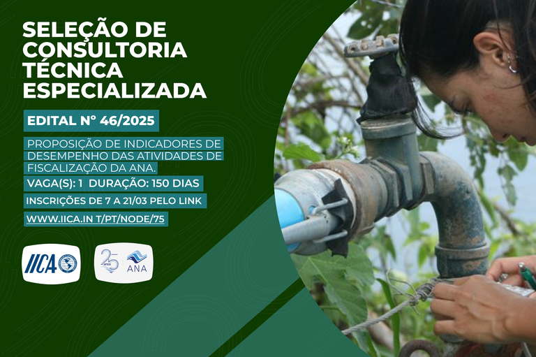 Informações sobre a seleção de consultoria técnica especializada - Edital nº 46/2025