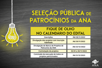 Agência divulga lista de projetos com inscrição habilitada no edital de seleção pública de patrocínios