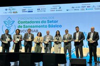 Agência participa da abertura do 2º Encontro para Contadores do Setor de Saneamento Básico e destaca a importância do evento