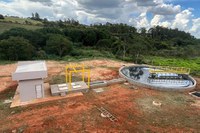 Agência participa de inauguração de estação de tratamento de esgoto em Coromandel (MG) ampliada com recursos da cobrança pelo uso da água