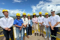 Agência realiza visita técnica à hidrelétrica Pedra do Cavalo (BA)