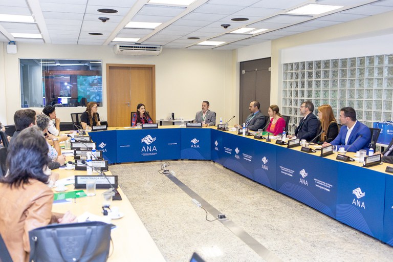 Reunião do Subcomitê de Assuntos Parlamentares das Agências Reguladoras Federais na sede da ANA em Brasília