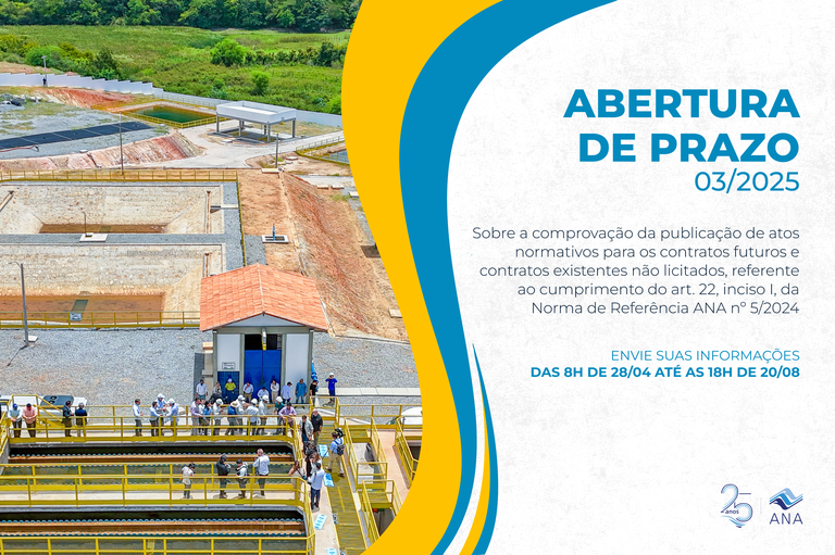 Informações sobre a Abertura de Prazo nº 03/2025