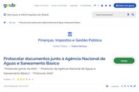 ANA adota Protocolo GOV.BR para receber documentos, solicitações e requerimentos eletrônicos