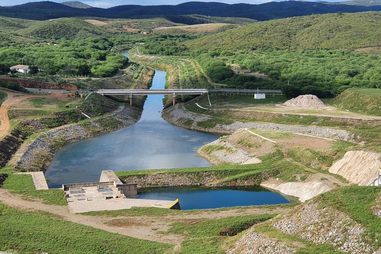 Trecho do Projeto de Integração do Rio São Francisco