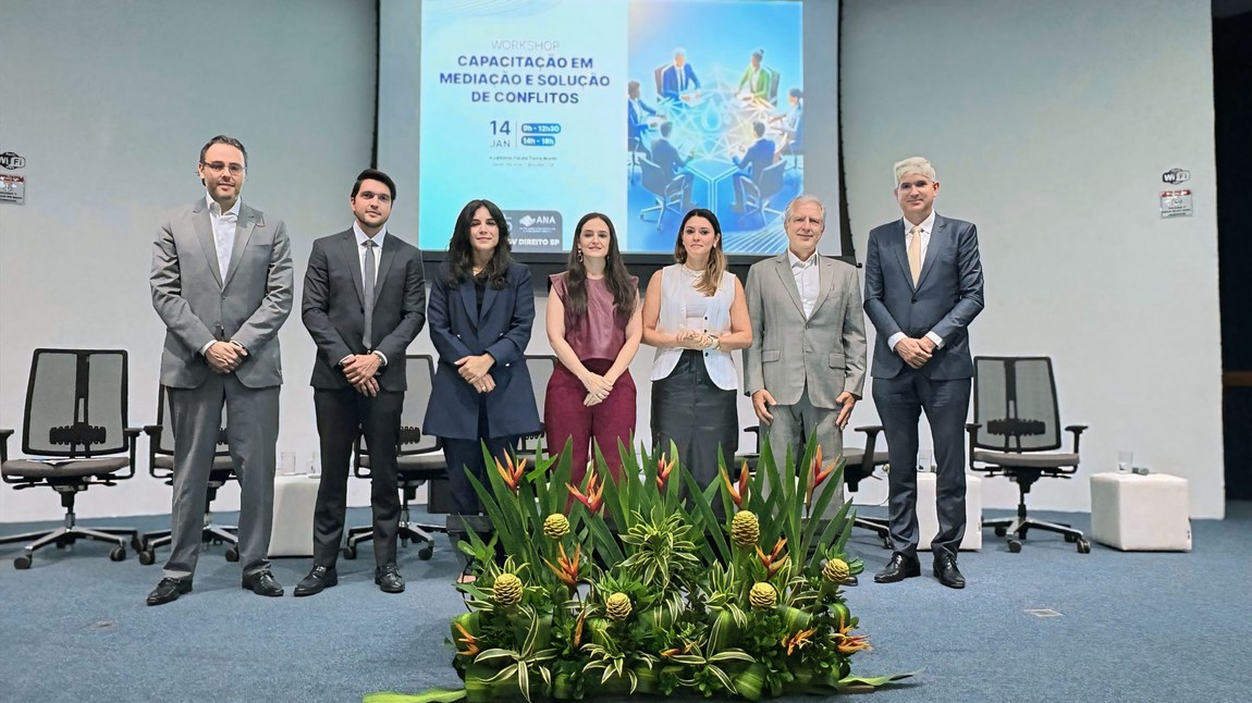 ANA capacita servidores e parceiros em mediação e solução de conflitos no saneamento