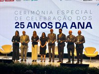 ANA celebra 25 anos com homenagens e visão de futuro sustentável