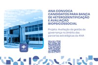 ANA convoca candidatos(as) PPIs para participar da banca de heteroidentificação e da avaliação biopsicossocial