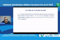 ANA debate segurança hídrica na bacia do Alto Tietê