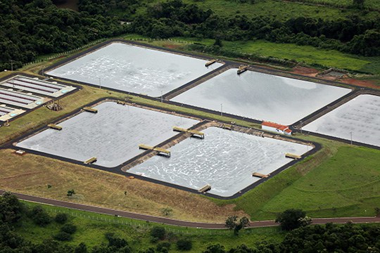 Estação de Tratamento de Esgoto Uberaba (ETE Uberaba) em Uberaba (MG)