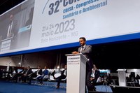 Agência discute saneamento básico no 32º Congresso da Associação Brasileira de Engenharia Sanitária e Ambiental