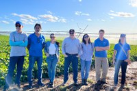ANA faz visita técnica à bacia do rio Bezerra em Cabeceiras (GO) para monitoramento de outorgas