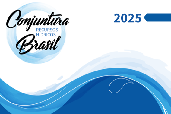 Capa do Conjuntura dos Recursos Hídricos no Brasil – Relatório Síntese