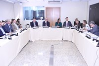 Agência recebe Missão do Paraguai para discutir infraestrutura hídrica para agricultura irrigada