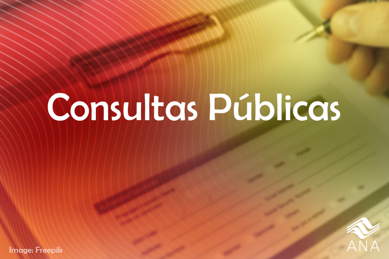 Consulta pública da ANA