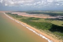 Foz do rio Doce em Regência (ES)