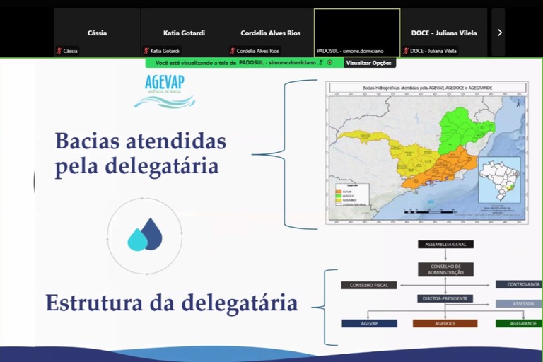 Curso foi finalizado durante videoconferência