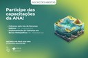 Informações sobre os cursos Cobrança pelo Uso de Recursos Hídricos – Noções Gerais e Orientações Gerais para a Implementação da Cobrança pelo Uso de Recursos Hídricos em Bacias Hidrográficas