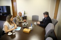 Diretor da ANA e embaixador de Marrocos discutem Prêmio Hassan II