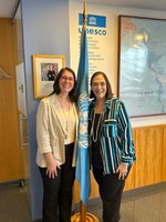 Diretora da ANA realiza visita institucional à UNESCO no Brasil