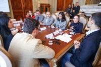 Diretoria da ANA se reúne com governador gaúcho para discutir gestão de recursos hídricos e apresentar estudo sobre enchentes no Rio Grande do Sul