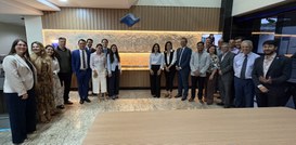 Diretoria inaugura Painel Rios do Brasil em homenagem à diversidade hídrica do país