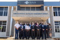 Dirigentes da ANA recebem líderes sênior do USACE para diálogo sobre parceria entre as instituições
