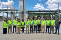 Equipe da ANA conhece produção de biometano no maior aterro sanitário da América Latina