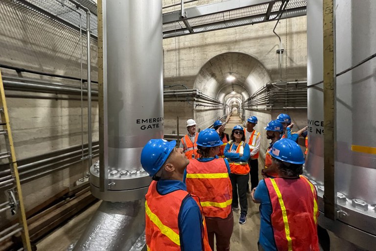 Servidores da ANA em visita técnica aos Estados Unidos para conhecer sistemas hídricos e para reuniões com o USBR e o USGS