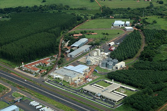Indústria em Guapiaçu (SP)