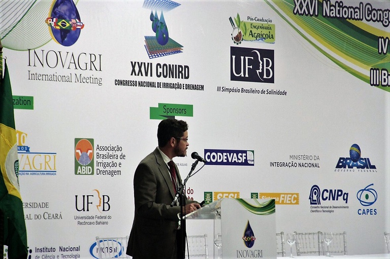 Apresentação do Atlas Irrigação no IV Inovagri