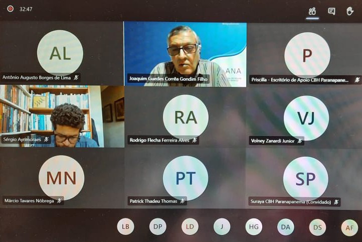 Reunião de instalação do GT Paranapanema aconteceu por videoconferência
