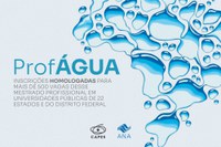 Homologação das inscrições do ProfÁgua é divulgada e candidatos poderão apresentar recursos até 26 de junho