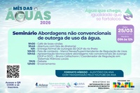 Inscrições abertas para seminário sobre novas abordagens de outorga de uso da água
