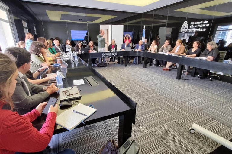 Primeira reunião promovida pelo Comitê de Capacitação e Difusão (CCD) em Buenos Aires, Argentina