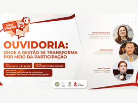 Ouvidora-geral representa ANA no evento do Tribunal de Contas do Estado do Rio Grande do Norte em alusão ao Dia Nacional do Ouvidor