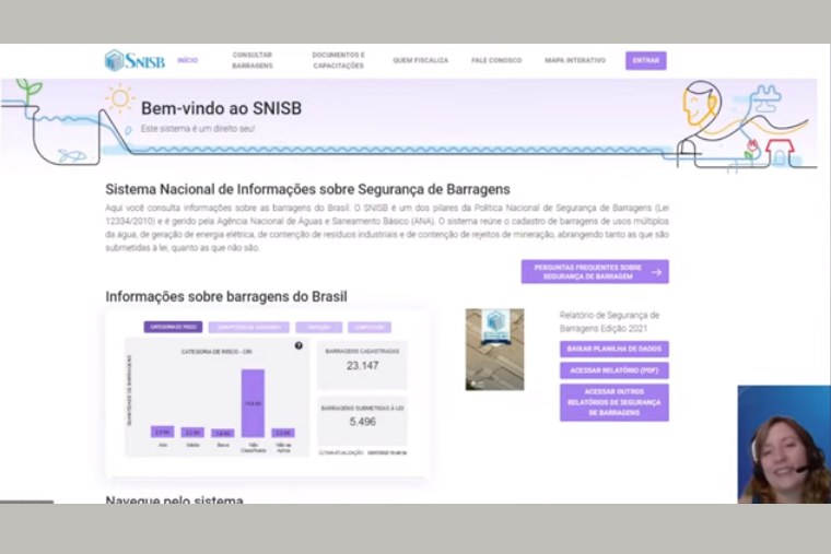 Apresentação do novo portal do SNISB