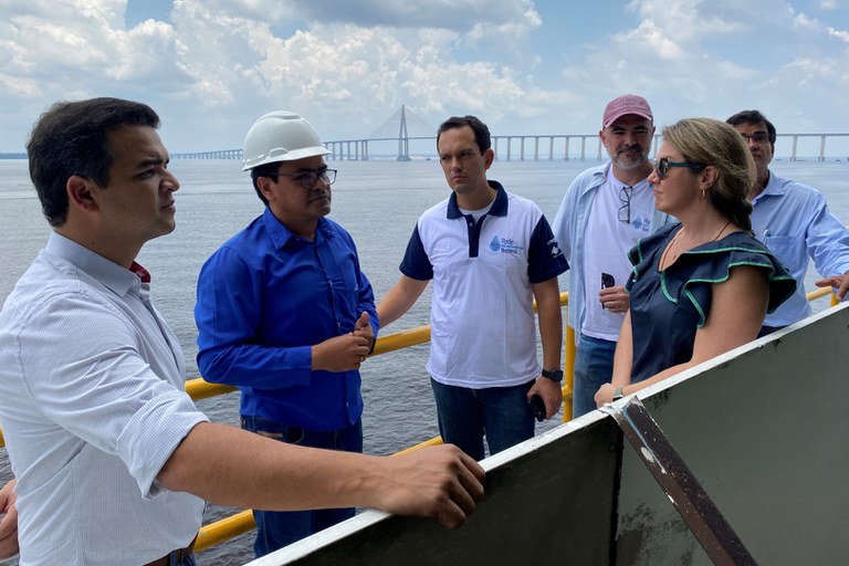 Visita técnica da ANA para conhecer a realidade do saneamento básico de Manaus (AM)