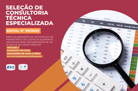 Está aberta seleção de consultor para a elaboração de um catálogo de parâmetros e de custos para orçamentação de um plano de recursos hídricos