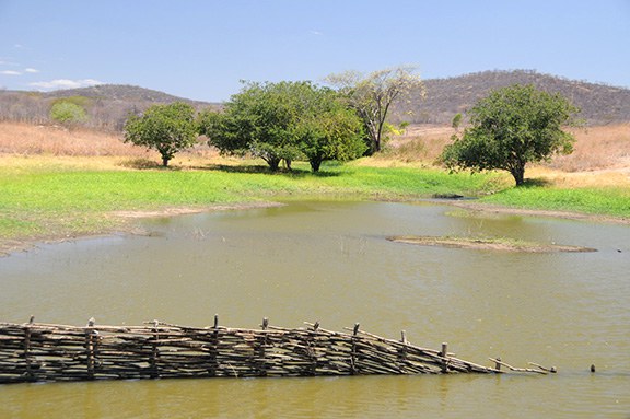Açude em Antonina do Norte (CE)