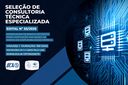 Informações sobre a seleção de consultoria técnica especializada - Edital nº 55/2025